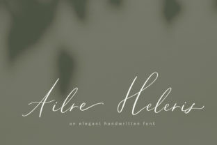 Ailre Heleris: The Elegant Script for Authentic Branding