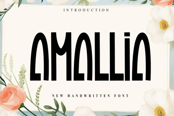 Amallia: A Modern Script Font for Elegant Branding