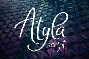 Atyla: A Handwritten Script Font for Authentic Designs