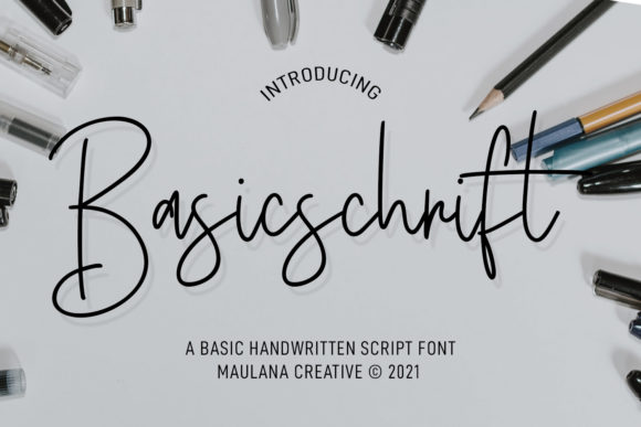 Basicschrift: The Handwritten Font That Feels Like a Friend