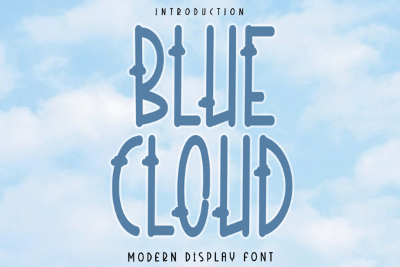 Blue Cloud: A Modern Handwritten Font for Clear, Crisp Design