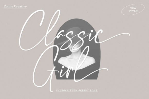 Classic Girl: A Modern Handwritten Font for Distinctive Designs