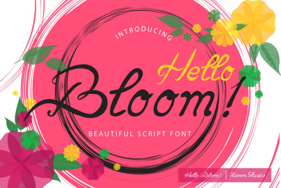Discovering Hello Bloom: A Fresh Take on Handwritten Fonts