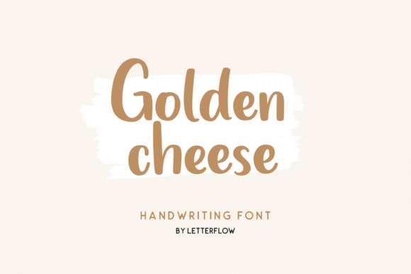 Golden Cheese: The Casual Font That Elevates Any Design