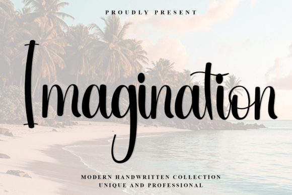 Imagination: A Script Font with Flowing Elegance