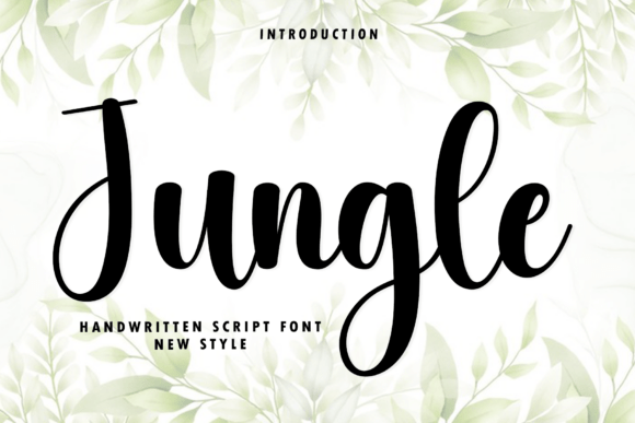 Jungle: A Script Font for Designs That Need a Personal Touch