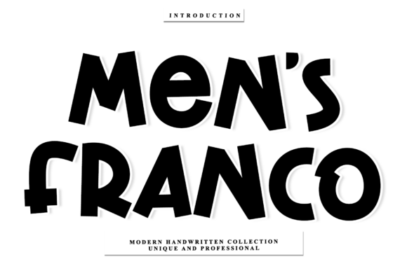 Mens Franco: The Handwritten Font That Brings Designs to Life