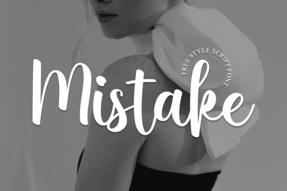Mistake: A Handwritten Font That Redefines Modern Elegance