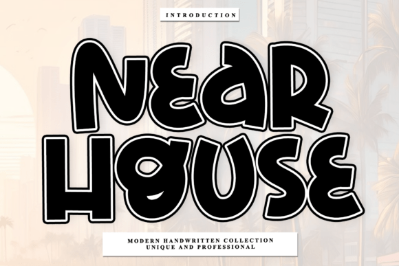Near House: A Sweet Handwritten Font for Elegant Projects