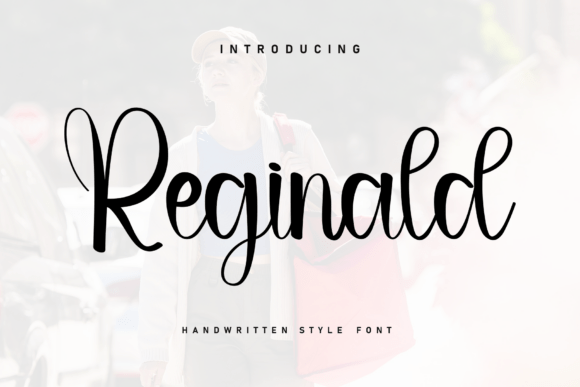 Reginald: The Handwritten Font That Dances on the Page