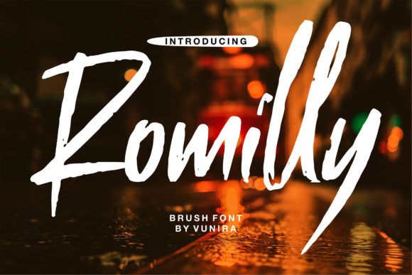 Romilly: A Handwritten Font with Effortless Flow