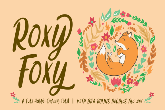 Roxy Foxy: A Handwritten Font for Elegant Branding