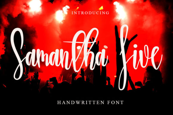 Samantha Live: The Handwritten Font That Feels Like a Conversation