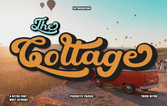 The Collage: A Retro Bold Handwritten Font for Modern Projects