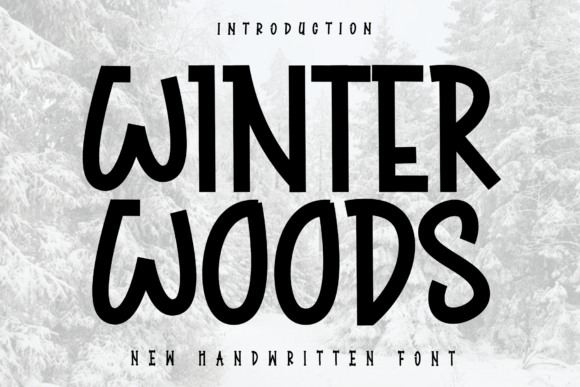 Winter Woods: Elevating Your Brand with Elegant Script