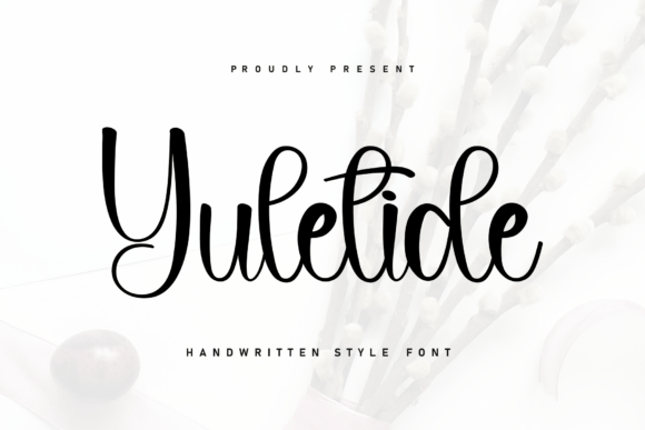 Yuletide: A Handwritten Font with Cozy, Dancing Characters